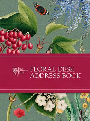 RHS FLORAL DESK ADDRESS BOOK