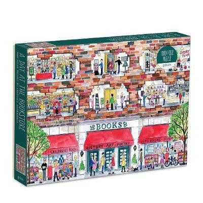 MICHAEL STORRINGS A DAY AT THE BOOKSTORE 1000 PIECE PUZZLE