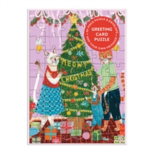 MEOWY CHRISTMAS GREETING CARD PUZZLE