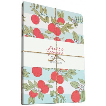 NOTEBOOK FRUIT & FLOWERS