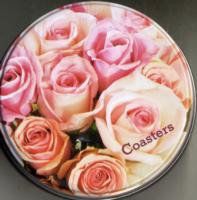 ROMANTIC COUNTRY FLOWERS COASTERS