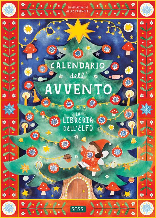 CALENDARIO DELL AVVENTO LA LIBRERIA DELL ELFO