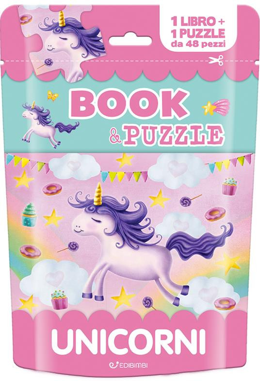 UNICORNI BOOK & PUZZLE