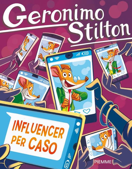 GERONIMO STILTON INFLUENCER PER CASO
