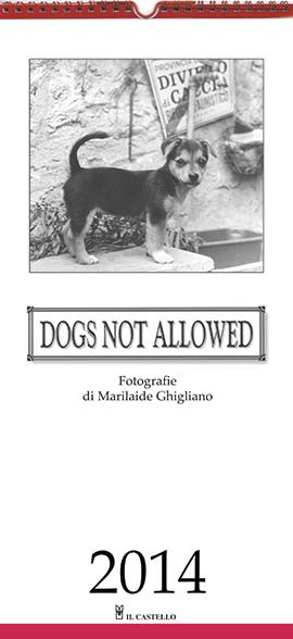 DOGS NOT ALLOWED CALENDARIO 2014
