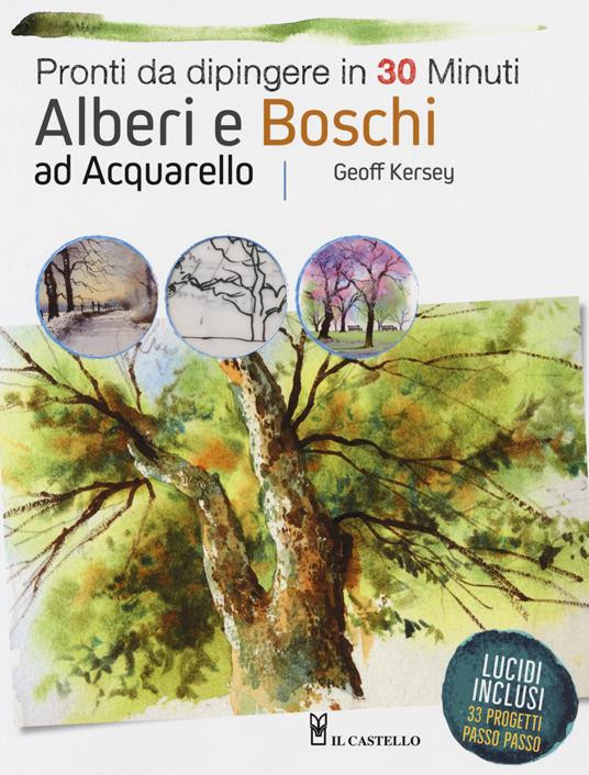 ALBERI E BOSCHI AD ACQUARELLO