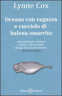 OCEANO CON RAGAZZA E CUCCIOLO DI BALENA SMARRITO