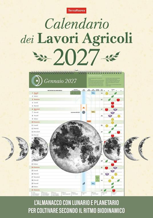 CALENDARIO DEI LAVORI AGRICOLI 2027