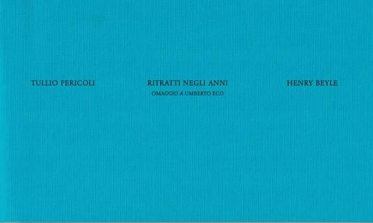 RITRATTI NEGLI ANNI