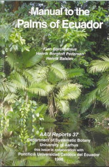 MANUAL TO THE PALMS OF ECUADOR