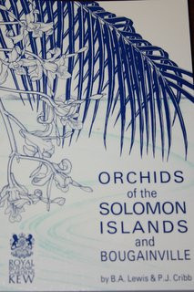 ORCHIDS OF THE SOLOMON ISLAND E BOUGAINV