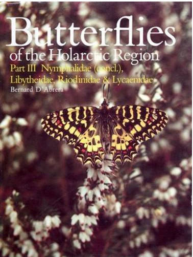 BUTTERFLIES OF THE HOLARCTIC REGION PART 1, 2 AND 3