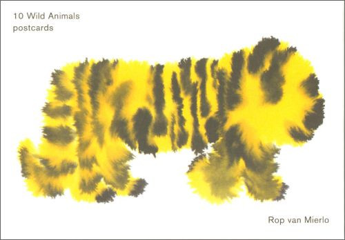 10 WILD ANIMALS POSTCARDS