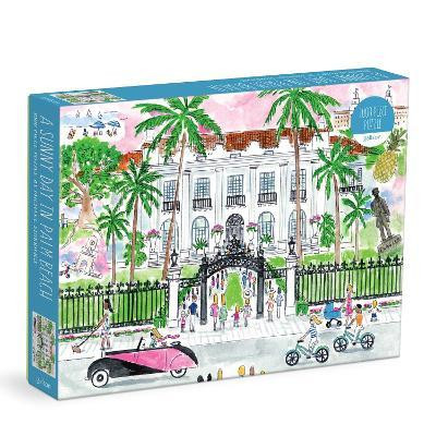 MICHAEL STORRINGS A SUNNY DAY IN PALM BEACH 1000 PIECE PUZZLE