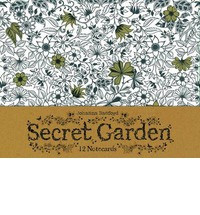 SECRET GARDEN 12 NOTECARDS