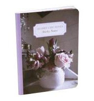 SHABBY CHIC ROSES STICKY NOTES