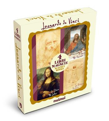 LEONARDO DA VINCI LIBRI MAGNETE