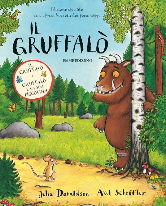 IL GRUFFALO E IL GRUFFALO E LA SUA PICCOLINA