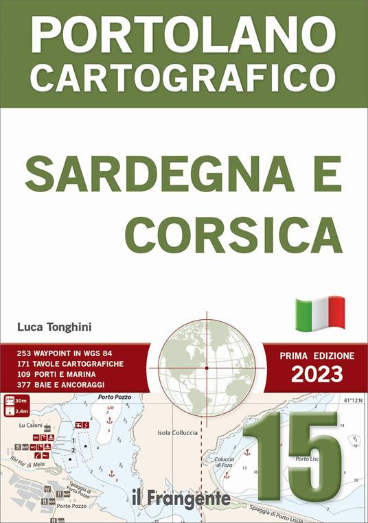 PORTOLANO CARTOGRAFICO SARDEGNA E CORSICA