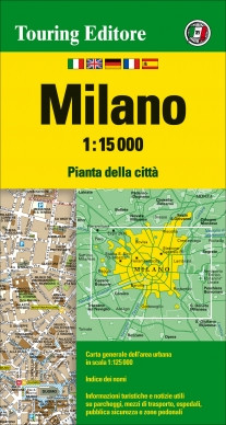 MILANO 1:15.000. EDIZ. MULTILINGUE