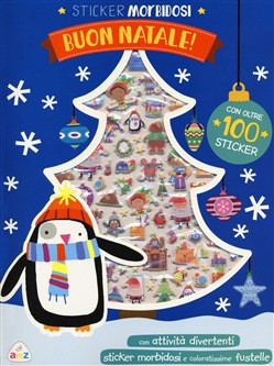 STICKERS MORBIDOSI BUON NATALE