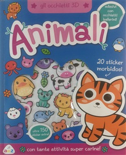 ANIMALI 20 STICKER MORBIDOSI