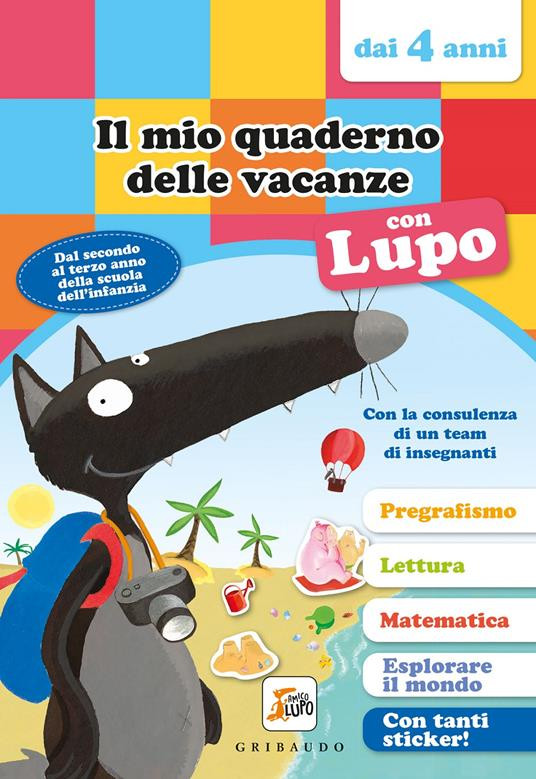 IL MIO QUADERNO DELLE VACANZE CON LUPO