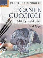 CANI E CUCCIOLI CON GLI ACRILICI