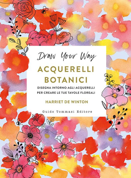 DRAW YOUR WAY ACQUERELLI BOTANICI