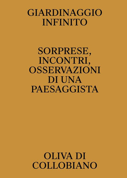GIARDINAGGIO INFINITO