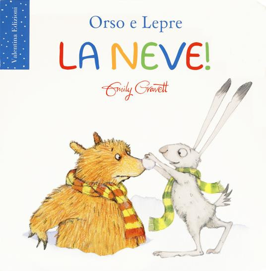 ORSO E LEPRE LA NEVE