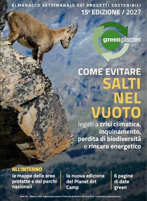 GREEN PLANNER 2027 ALMANACCO SETTIMANALE DEI PROGETTI SOSTENIBILI