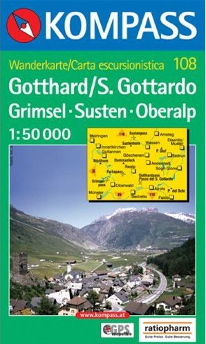 S. GOTTARDO GRIMSEL SUSTEN OBERALP 108