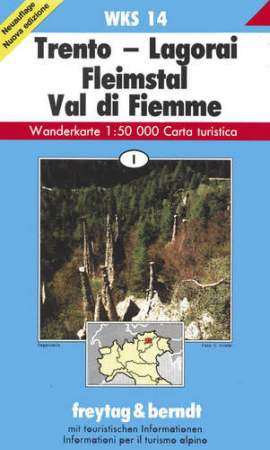 TRENTO - LAGORAI - FLEIMSTAL - VAL DI FIEMME